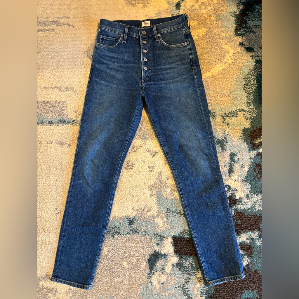 Citizens Olivia High Rise Ankle Jeans